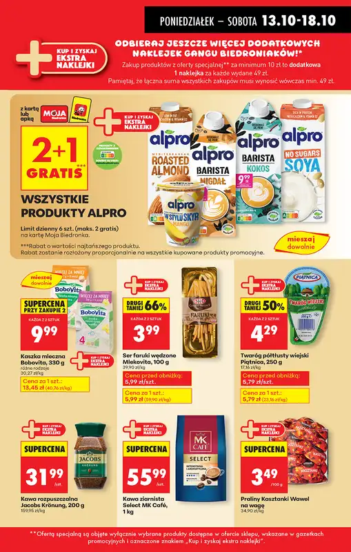 Biedronka - gazetka promocyjna Od poniedziałku od poniedziałku 13.10 do niedzieli 19.10 - strona 47