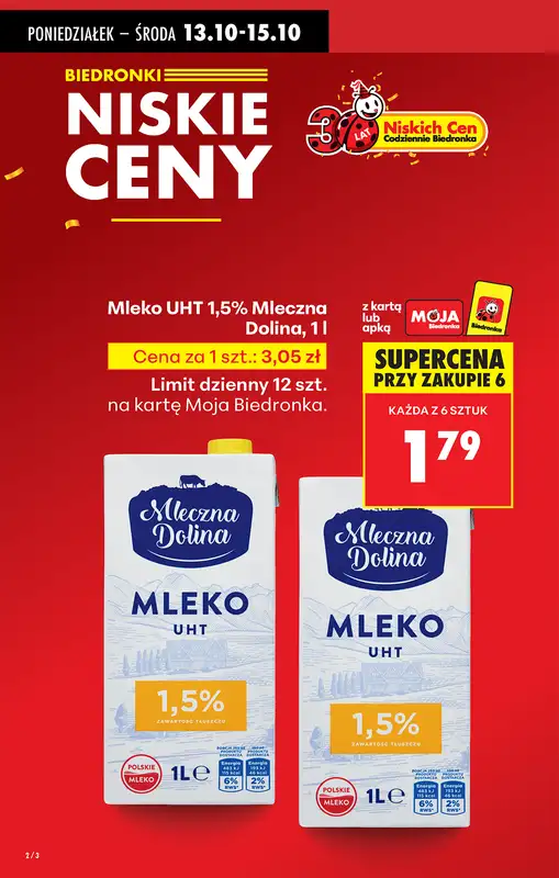 Biedronka - gazetka promocyjna Od poniedziałku od poniedziałku 13.10 do niedzieli 19.10 - strona 4