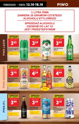 Biedronka - gazetka promocyjna Od poniedziałku, Z ladą tradycyjną od poniedziałku 13.10 do niedzieli 19.10 - strona 62