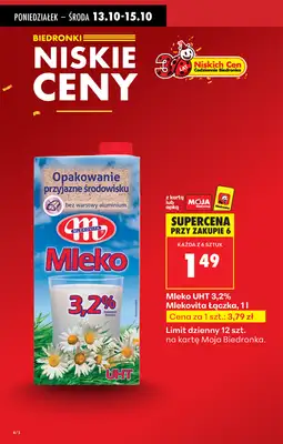 Biedronka - gazetka promocyjna Od poniedziałku, Z ladą tradycyjną od poniedziałku 13.10 do niedzieli 19.10 - strona 2