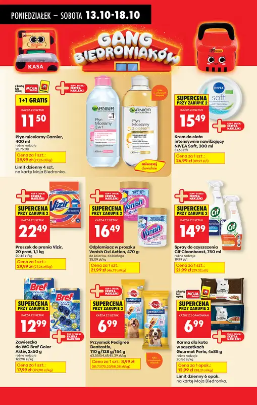 Biedronka - gazetka promocyjna Od poniedziałku, Z ladą tradycyjną od poniedziałku 13.10 do niedzieli 19.10 - strona 48