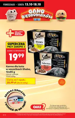 Biedronka - gazetka promocyjna Od poniedziałku, Z ladą tradycyjną od poniedziałku 13.10 do niedzieli 19.10 - strona 40