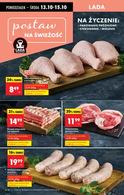 Biedronka - gazetka promocyjna Od poniedziałku, Z ladą tradycyjną od poniedziałku 13.10 do niedzieli 19.10 - strona 28