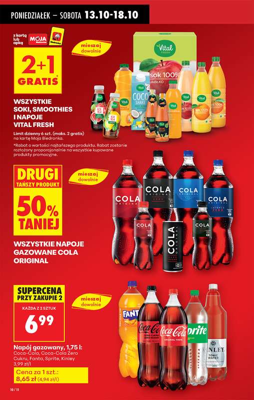 Biedronka - gazetka promocyjna Od poniedziałku, Z ladą tradycyjną od poniedziałku 13.10 do niedzieli 19.10 - strona 12