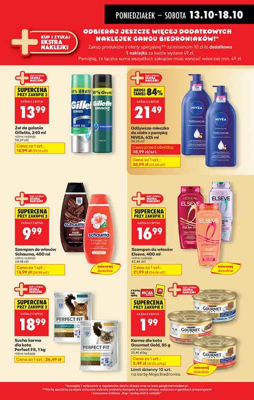 Biedronka - gazetka promocyjna Od poniedziałku, Z ladą tradycyjną od poniedziałku 13.10 do niedzieli 19.10 - strona 45