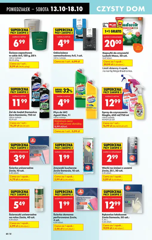 Biedronka - gazetka promocyjna Od poniedziałku, Z ladą tradycyjną od poniedziałku 13.10 do niedzieli 19.10 - strona 70