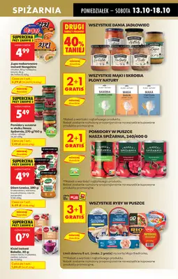 Biedronka - gazetka promocyjna Od poniedziałku, Z ladą tradycyjną od poniedziałku 13.10 do niedzieli 19.10 - strona 53