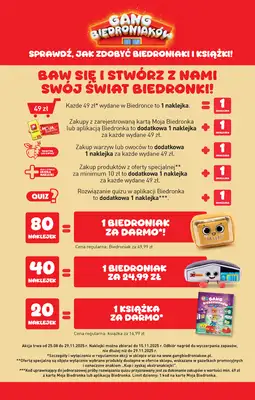 Biedronka - gazetka promocyjna Od poniedziałku, Z ladą tradycyjną od poniedziałku 13.10 do niedzieli 19.10 - strona 49