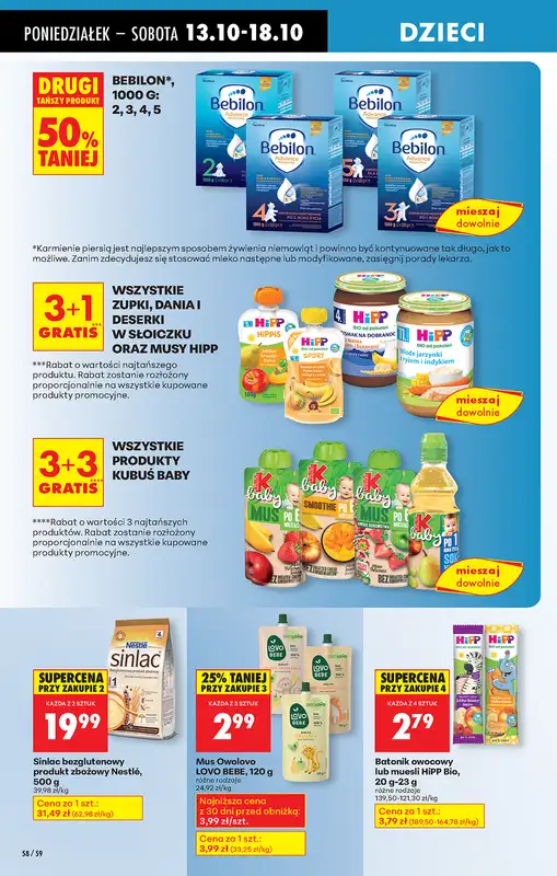 Biedronka - gazetka promocyjna Od poniedziałku, Z ladą tradycyjną od poniedziałku 13.10 do niedzieli 19.10 - strona 68