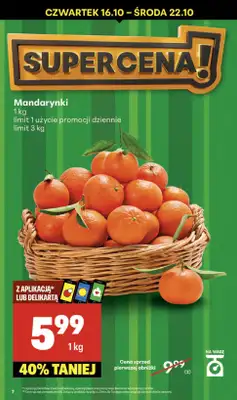 Delikatesy Centrum - gazetka promocyjna Gazetka  do środy 22.10 - strona 7