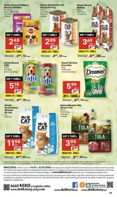 Delikatesy Centrum - gazetka promocyjna Gazetka  do środy 22.10 - strona 53