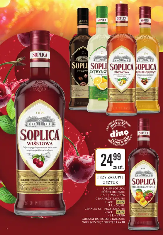 Dino - gazetka promocyjna Katalog alkoholowy od poniedziałku 13.10 do soboty 18.10 - strona 6