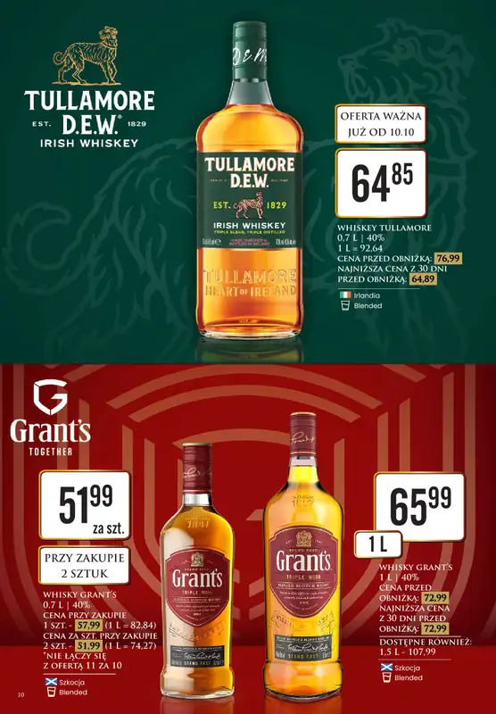 Dino - gazetka promocyjna Katalog alkoholowy od poniedziałku 13.10 do soboty 18.10 - strona 10