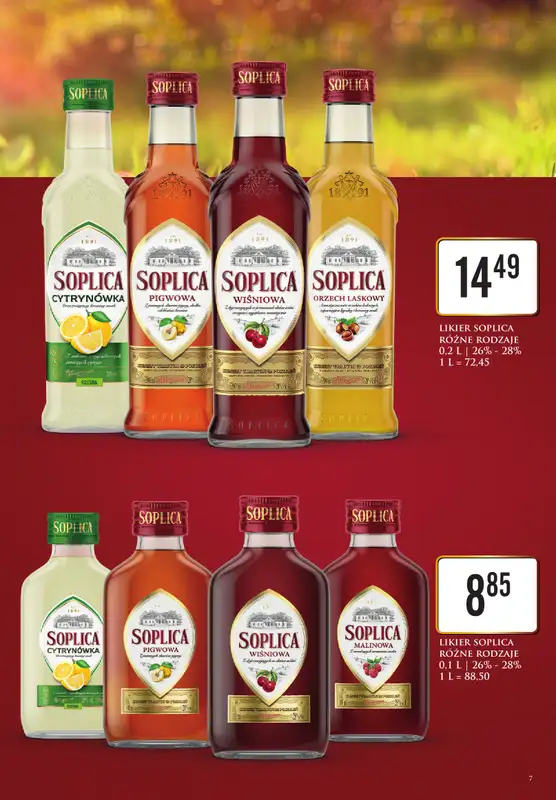 Dino - gazetka promocyjna Katalog alkoholowy od poniedziałku 13.10 do soboty 18.10 - strona 7