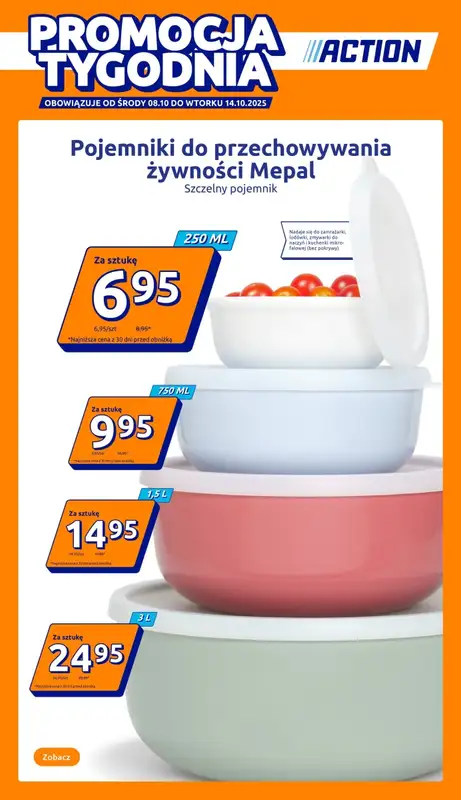 Action - gazetka promocyjna Gazetka od środy 08.10 do wtorku 14.10