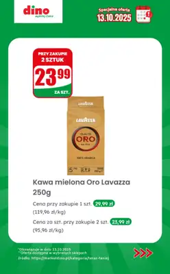 Dino - gazetka promocyjna Specjalna oferta na 13.10.2025 - promocje spoza gazetki od poniedziałku 13.10 do poniedziałku 13.10 - strona 6