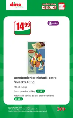 Dino - gazetka promocyjna Specjalna oferta na 13.10.2025 - promocje spoza gazetki od poniedziałku 13.10 do poniedziałku 13.10 - strona 5