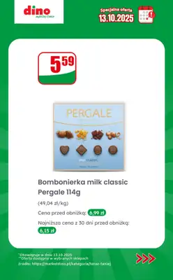Dino - gazetka promocyjna Specjalna oferta na 13.10.2025 - promocje spoza gazetki od poniedziałku 13.10 do poniedziałku 13.10 - strona 3