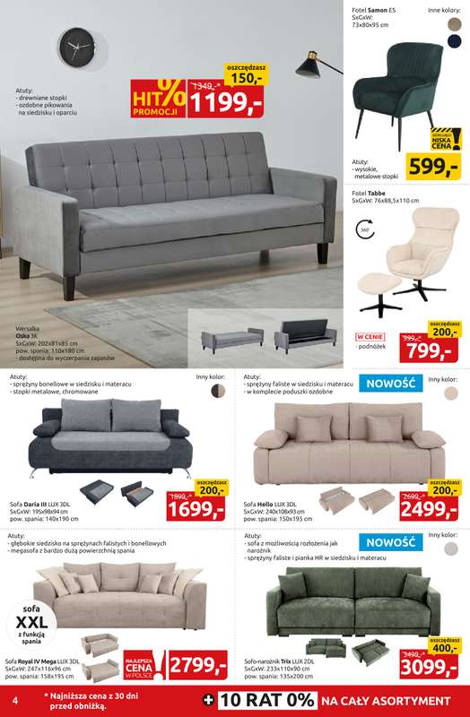 Black Red White - gazetka promocyjna Jesienne RABATOBRANIE do -50% od poniedzia艂ku 13.10 do 艣rody 29.10 - strona 4 Black Red White - gazetka promocyjna Jesienne RABATOBRANIE do -50% od poniedzia艂ku 13.10 do 艣rody 29.10 - strona 4
