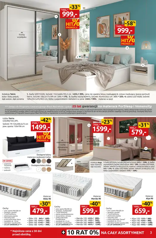 Black Red White - gazetka promocyjna Jesienne RABATOBRANIE do -50% od poniedziałku 13.10 do środy 29.10 - strona 3