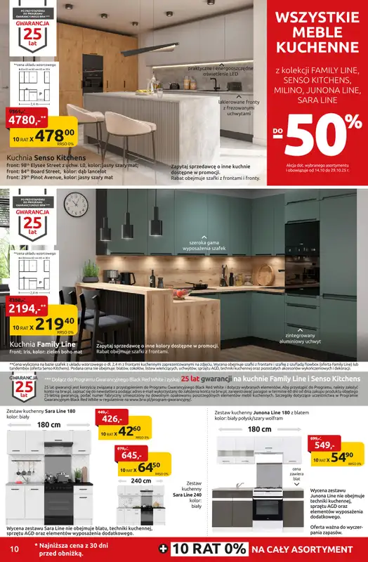 Black Red White - gazetka promocyjna Jesienne RABATOBRANIE do -50% od poniedziałku 13.10 do środy 29.10 - strona 10
