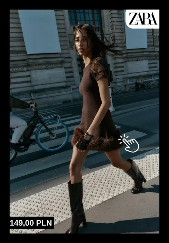 Zara - gazetka promocyjna Jesienne sukienki – poznaj trendy sezonu od poniedziałku 13.10  - strona 6