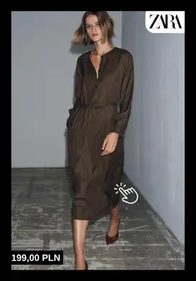 Zara - gazetka promocyjna Jesienne sukienki – poznaj trendy sezonu od poniedziałku 13.10  - strona 3