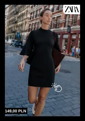 Zara - gazetka promocyjna Jesienne sukienki – poznaj trendy sezonu od poniedziałku 13.10  - strona 2