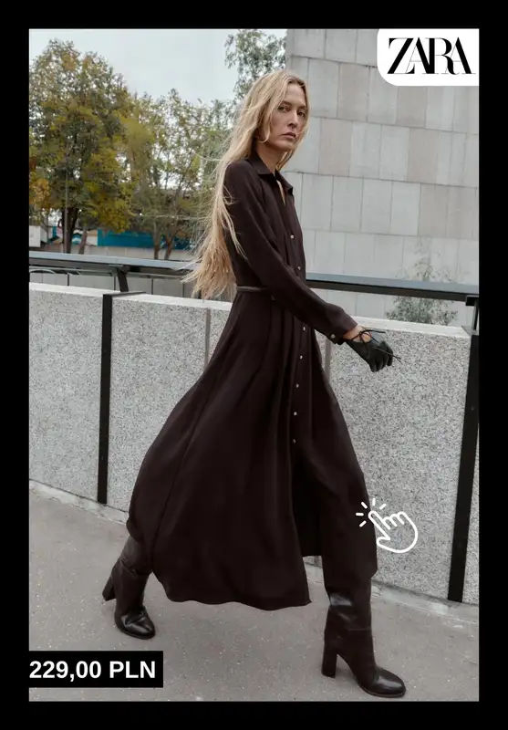 Zara - gazetka promocyjna Jesienne sukienki – poznaj trendy sezonu od poniedziałku 13.10  - strona 5