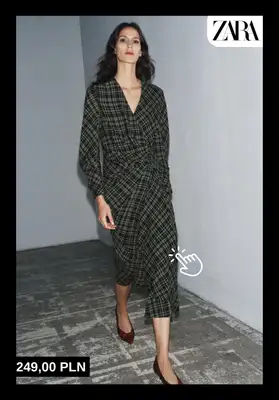 Zara - gazetka promocyjna Jesienne sukienki – poznaj trendy sezonu od poniedziałku 13.10  - strona 7