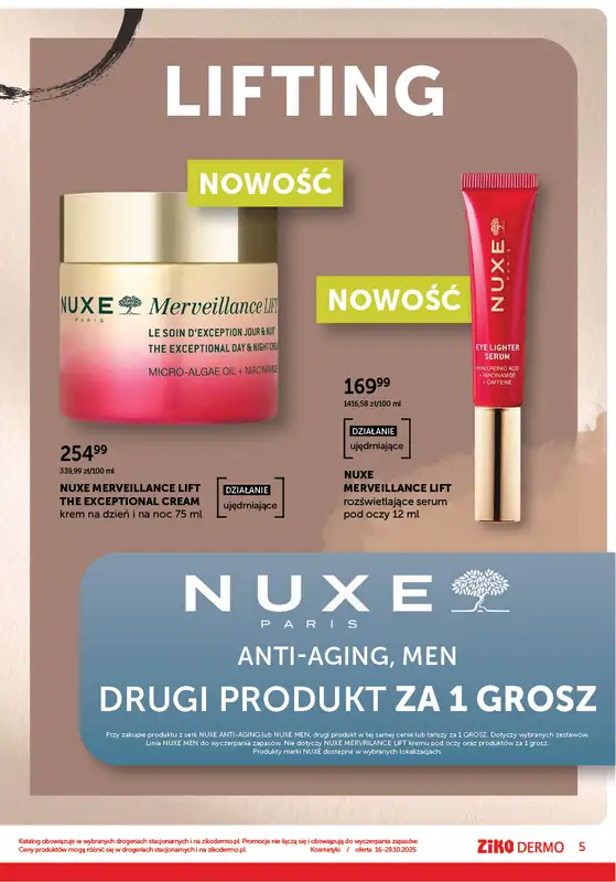 Ziko Dermo - gazetka promocyjna Przebudzenie skóry od czwartku 16.10 do środy 29.10 - strona 5