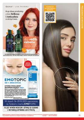 Ziko Dermo - gazetka promocyjna Przebudzenie skóry od czwartku 16.10 do środy 29.10 - strona 21