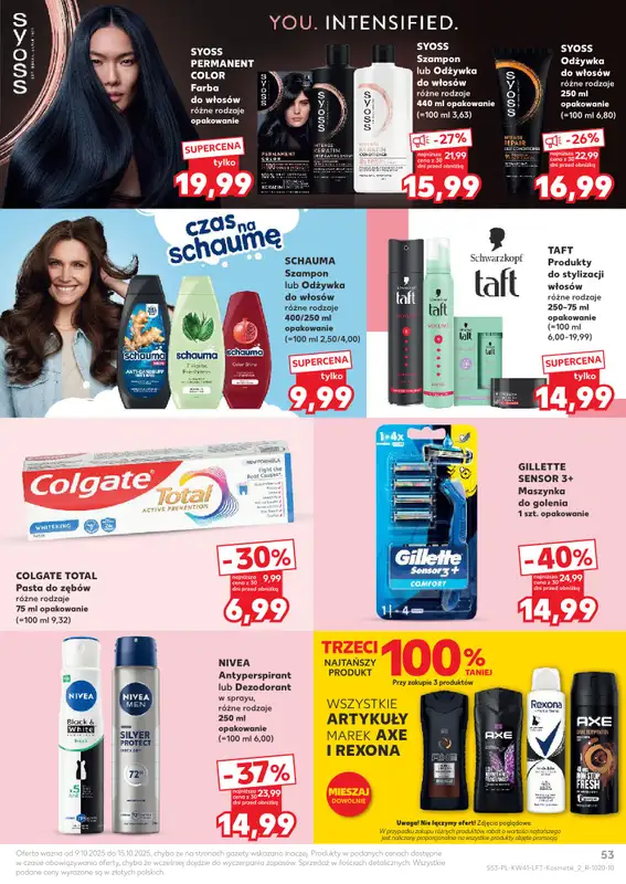 Kaufland - gazetka promocyjna Oferta Kaufland od czwartku 09.10 do środy 15.10 - strona 53