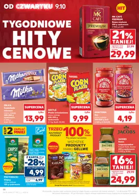 Kaufland - gazetka promocyjna Oferta Kaufland od czwartku 09.10 do środy 15.10 - strona 14