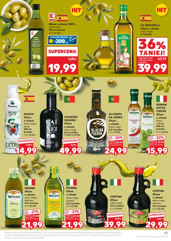 Kaufland - gazetka promocyjna Oferta Kaufland od czwartku 09.10 do środy 15.10 - strona 43