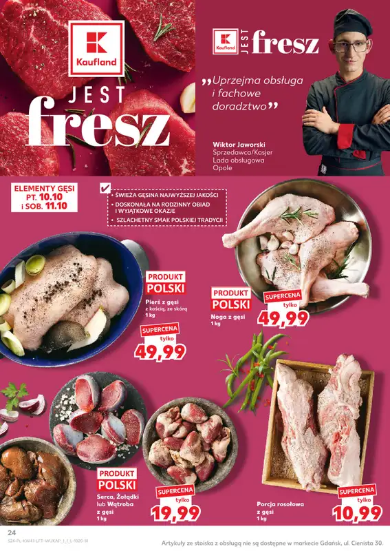 Kaufland - gazetka promocyjna Oferta Kaufland od czwartku 09.10 do środy 15.10 - strona 24