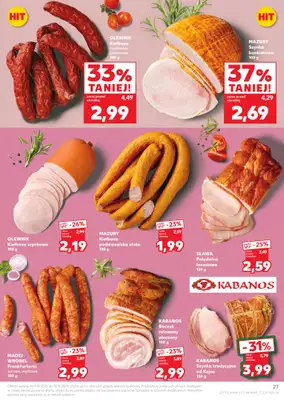 Kaufland - gazetka promocyjna Oferta Kaufland od czwartku 09.10 do środy 15.10 - strona 27