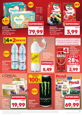 Kaufland - gazetka promocyjna Oferta Kaufland od czwartku 09.10 do środy 15.10 - strona 15