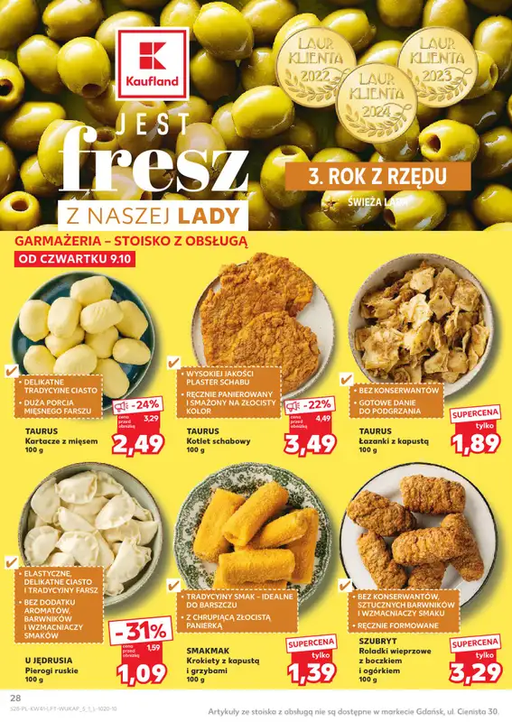Kaufland - gazetka promocyjna Oferta Kaufland od czwartku 09.10 do środy 15.10 - strona 28