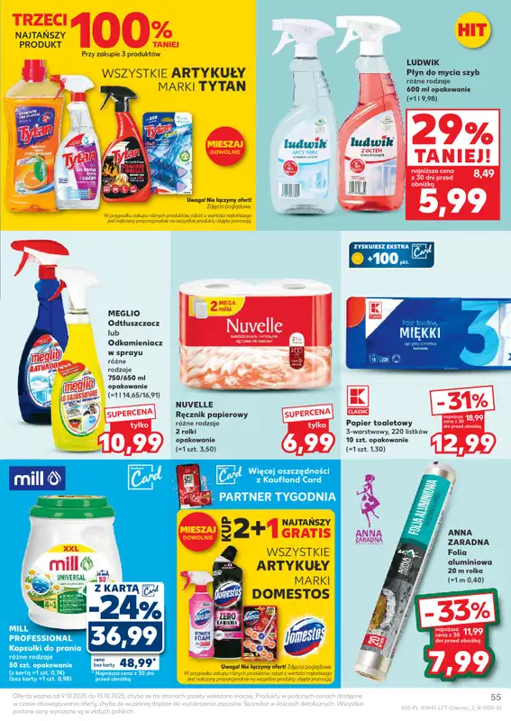 Kaufland - gazetka promocyjna Oferta Kaufland od czwartku 09.10 do środy 15.10 - strona 55