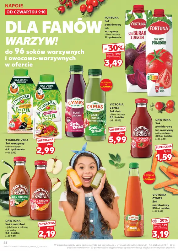 Kaufland - gazetka promocyjna Oferta Kaufland od czwartku 09.10 do środy 15.10 - strona 48