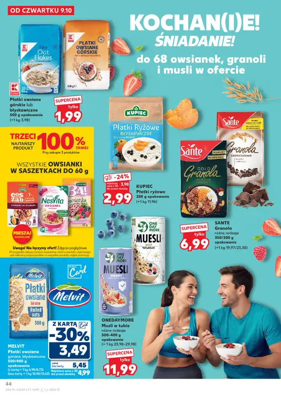 Kaufland - gazetka promocyjna Oferta Kaufland od czwartku 09.10 do środy 15.10 - strona 44
