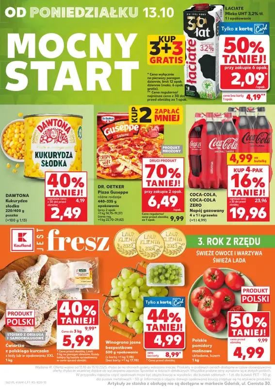 Kaufland - gazetka promocyjna Oferta Kaufland od czwartku 09.10 do środy 15.10 - strona 62