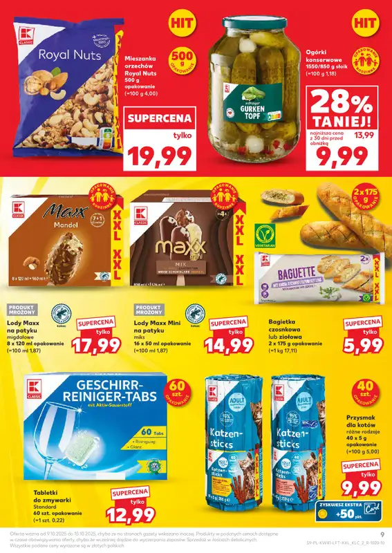 Kaufland - gazetka promocyjna Oferta Kaufland od czwartku 09.10 do środy 15.10 - strona 9