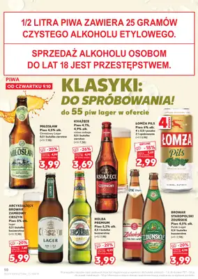 Kaufland - gazetka promocyjna Oferta Kaufland od czwartku 09.10 do środy 15.10 - strona 50