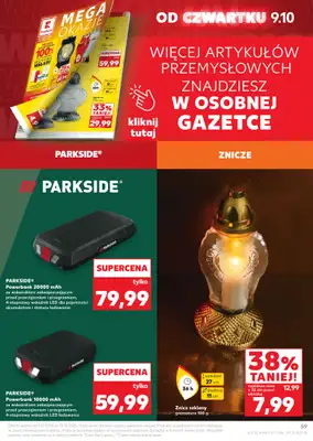 Kaufland - gazetka promocyjna Oferta Kaufland od czwartku 09.10 do środy 15.10 - strona 59