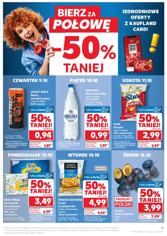 Kaufland - gazetka promocyjna Oferta Kaufland od czwartku 09.10 do środy 15.10 - strona 17