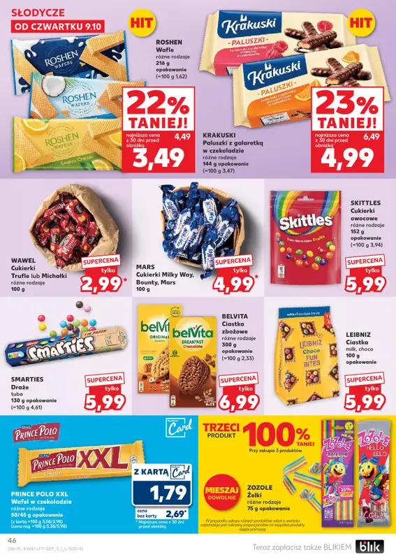 Kaufland - gazetka promocyjna Oferta Kaufland od czwartku 09.10 do środy 15.10 - strona 46