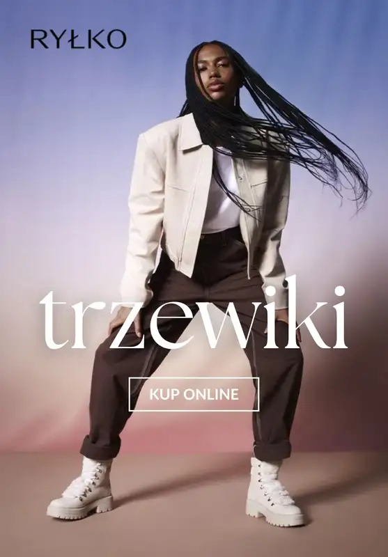 Ryłko - gazetka promocyjna Trzewiki damskie  