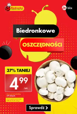 Biedronka - gazetka promocyjna Biedronkowe oszczędności od poniedziałku 13.10 do środy 15.10